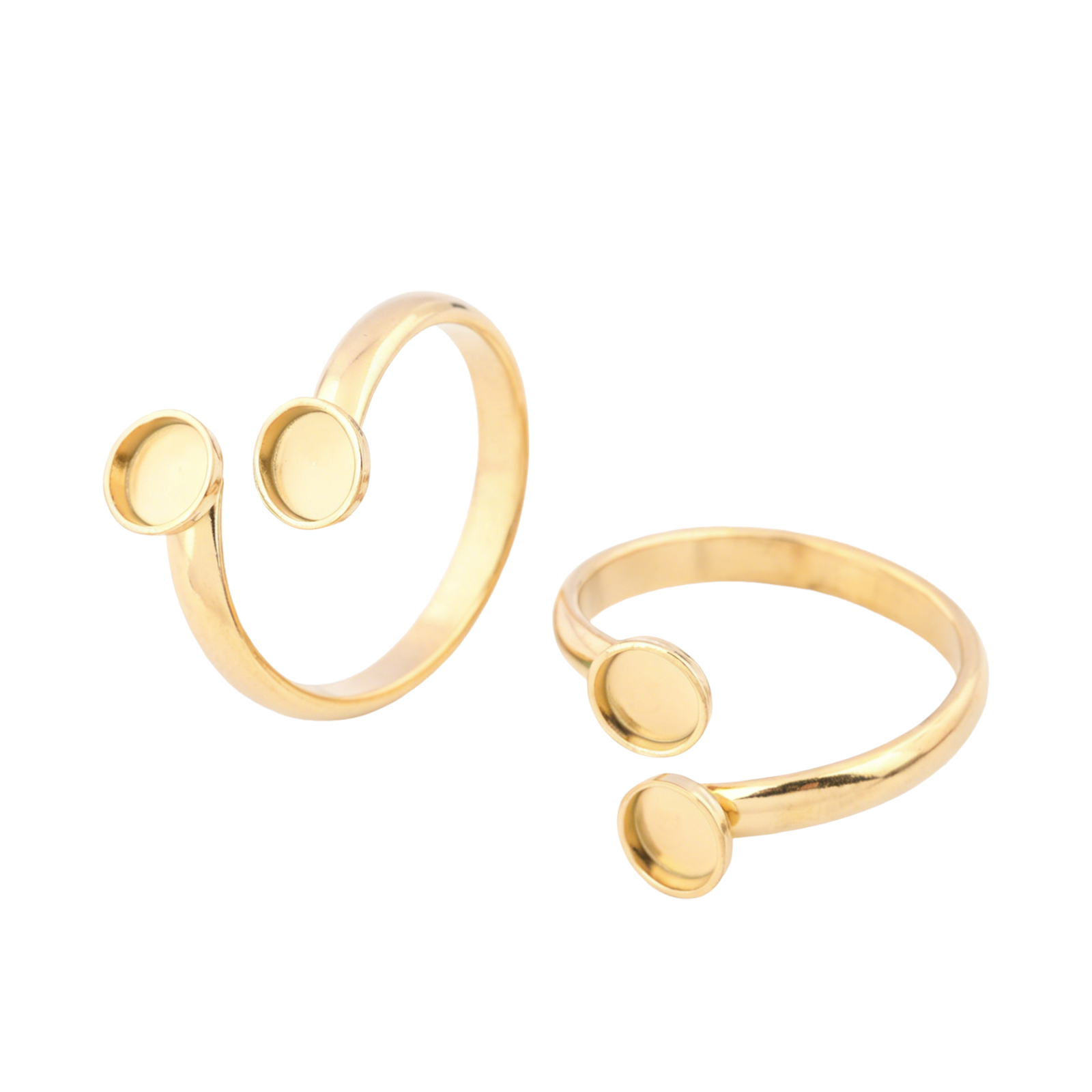 Ring Set Adjustable - 10 szt. regulowanych pierścieni ze stali