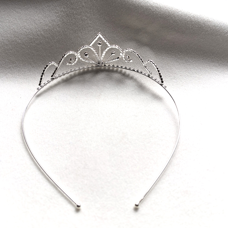 Srebrna Korona Ślubna z Cyrkon – Women Knight Accessories recenzja i cena