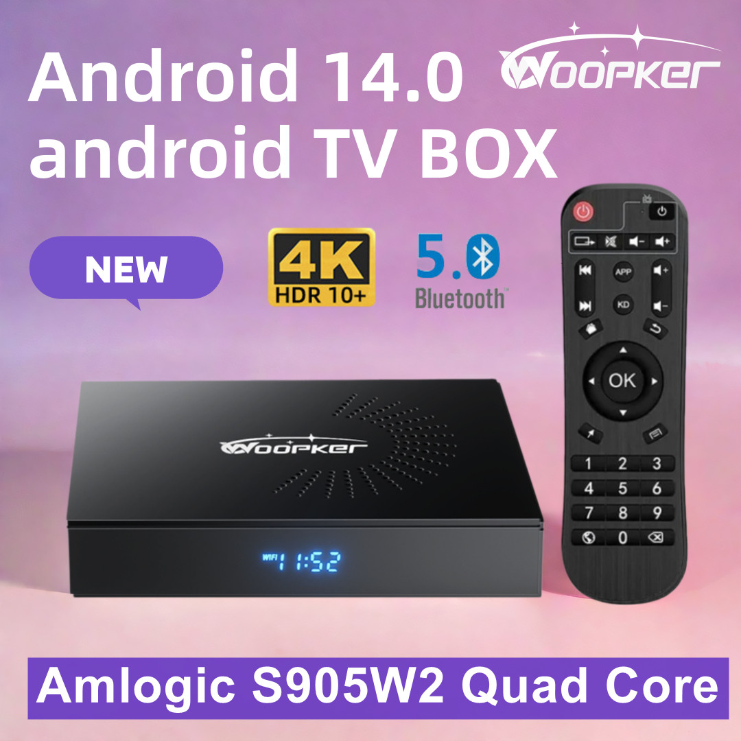 Woopker KW2 Android 14 TV Box  – Women Accessories Pandora recenzja i cena