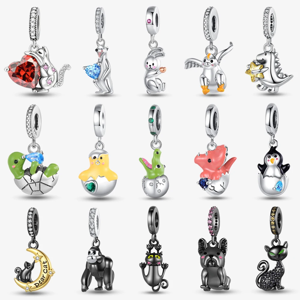 Nowy 925 Sterling Silver Cute  – Women Accessories Pandora recenzja i cena