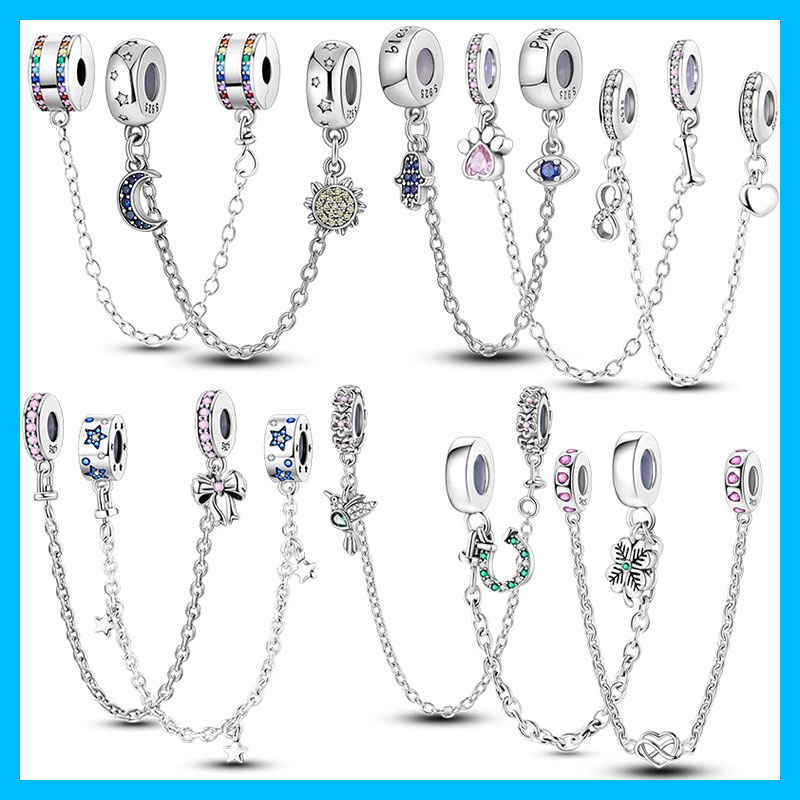 Srebrzone, tęczowe zawieszki z – Women Accessories Pandora recenzja i cena