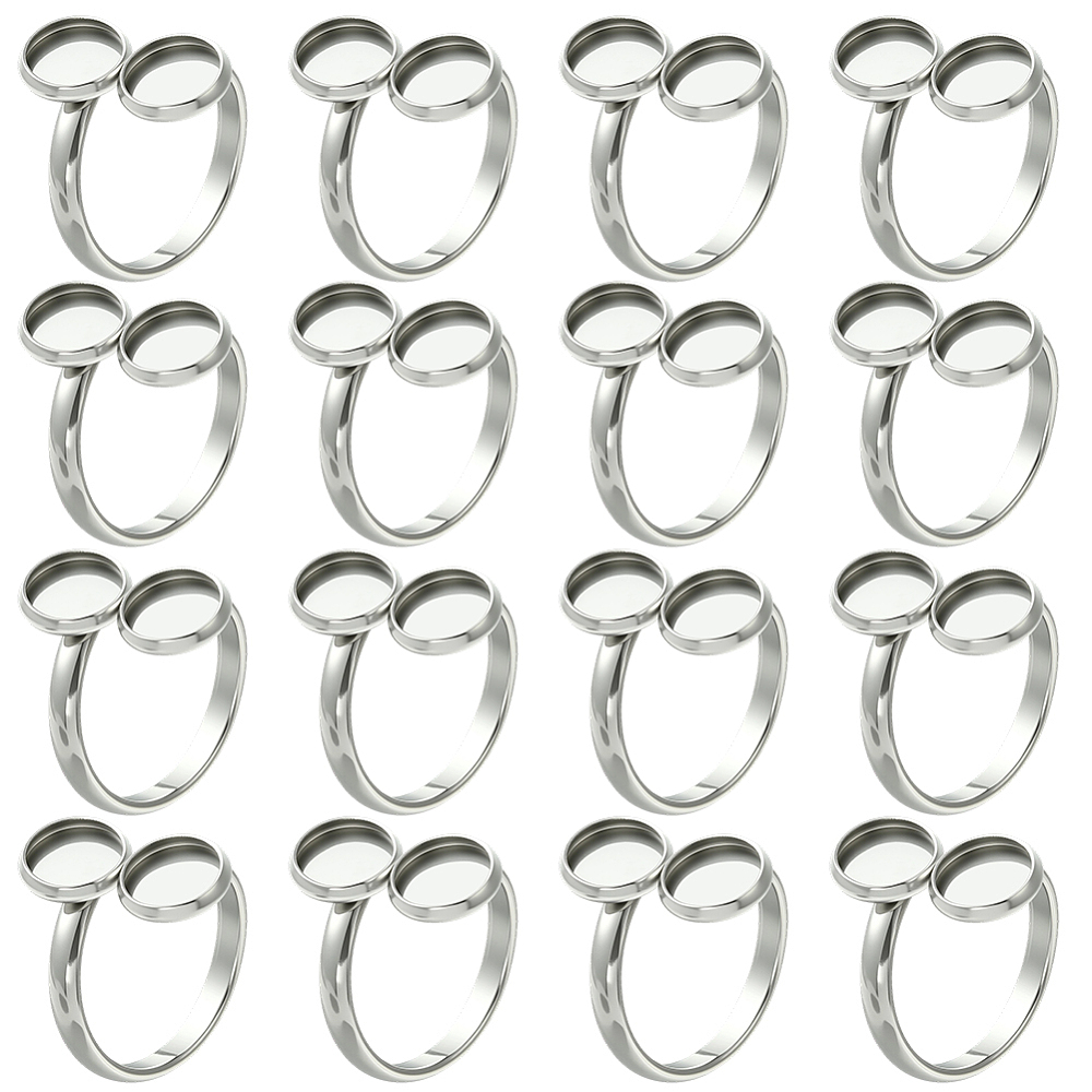 16 szt. Pustych Bazy Pierścion – Ring Set Adjustable recenzja i cena