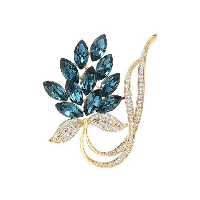 Modne broszki z kryształkami i – Women Accessories Bouquet recenzja i cena