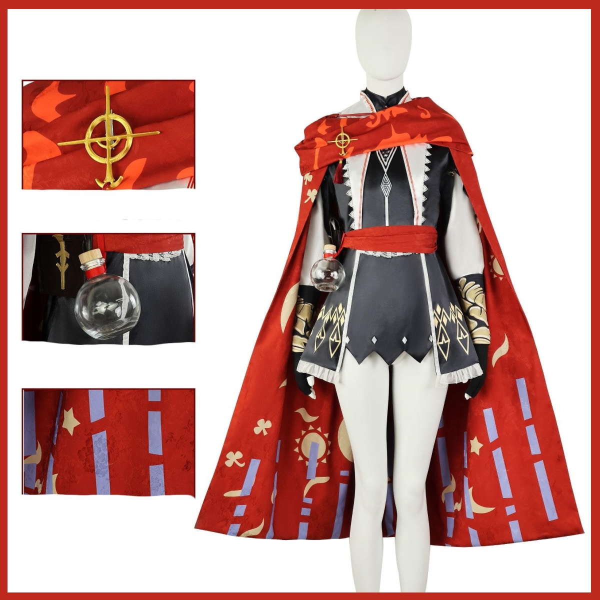 Kostium Cosplay Arknights Exus – Women'S Accessories For Suit recenzja i cena