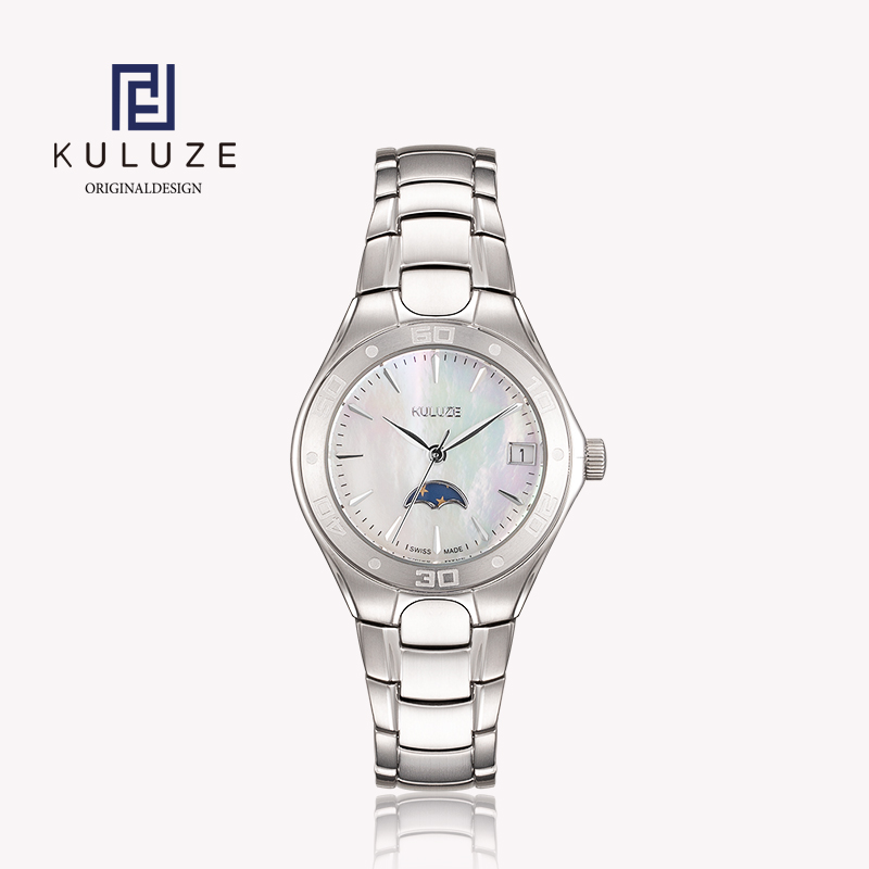 KULUZE tytanu zegarek dla kobi – Women Accessories Display recenzja i cena