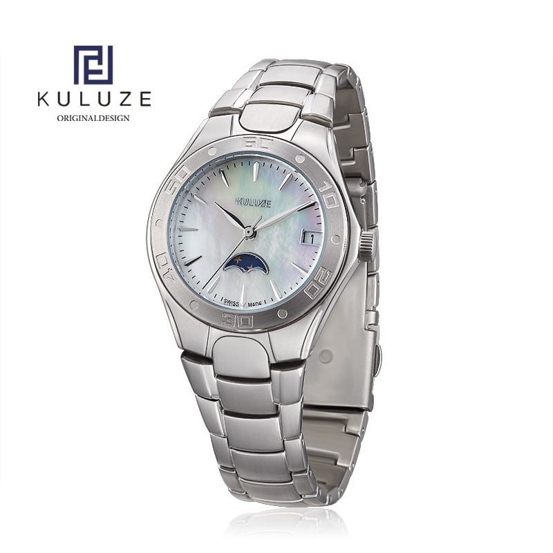 KULUZE tytanu zegarek dla kobi – Women Accessories Display recenzja i cena